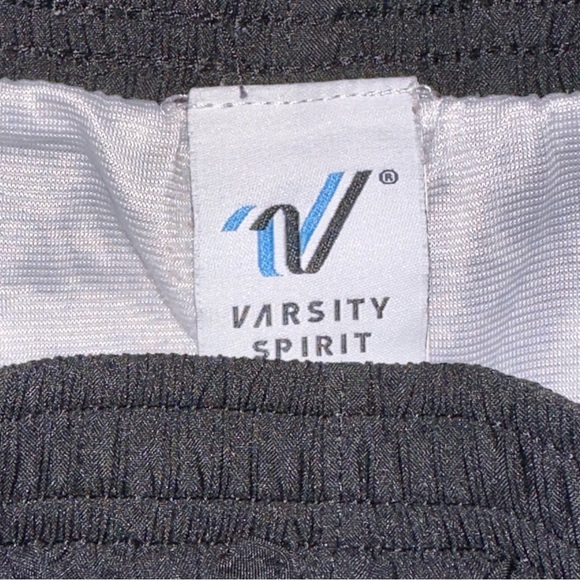 Varsity Spirit 3” Athletic Cheer Training Running Shorts Youth Large Black - Picture 7 of 8